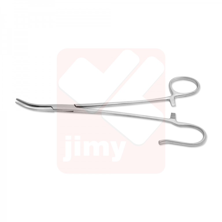Schnidt Tonsil Seizing Forceps Curved 19 cm - Jimy Medical